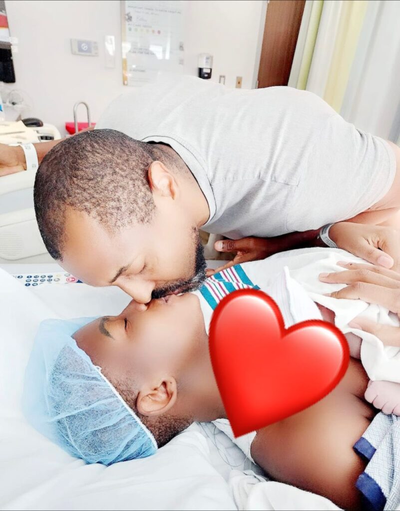 Doreen Kabareebe welcomes her first child with husband
