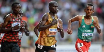 President Vičič Congratulates Cheptegei for 10,000m World Title