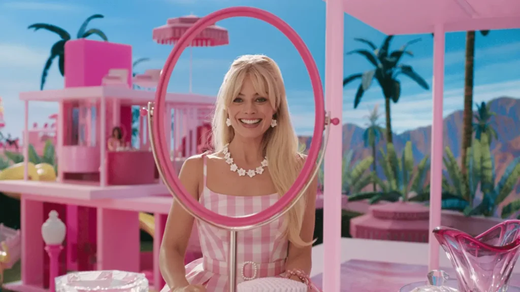 The 'Barbie' film reaching $1 billion in global ticket sales