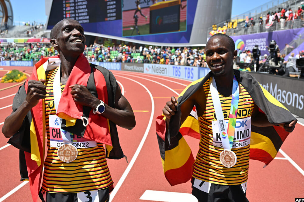 Uganda’s Joshua Cheptegei third successive World Championship 10,000 metres gold