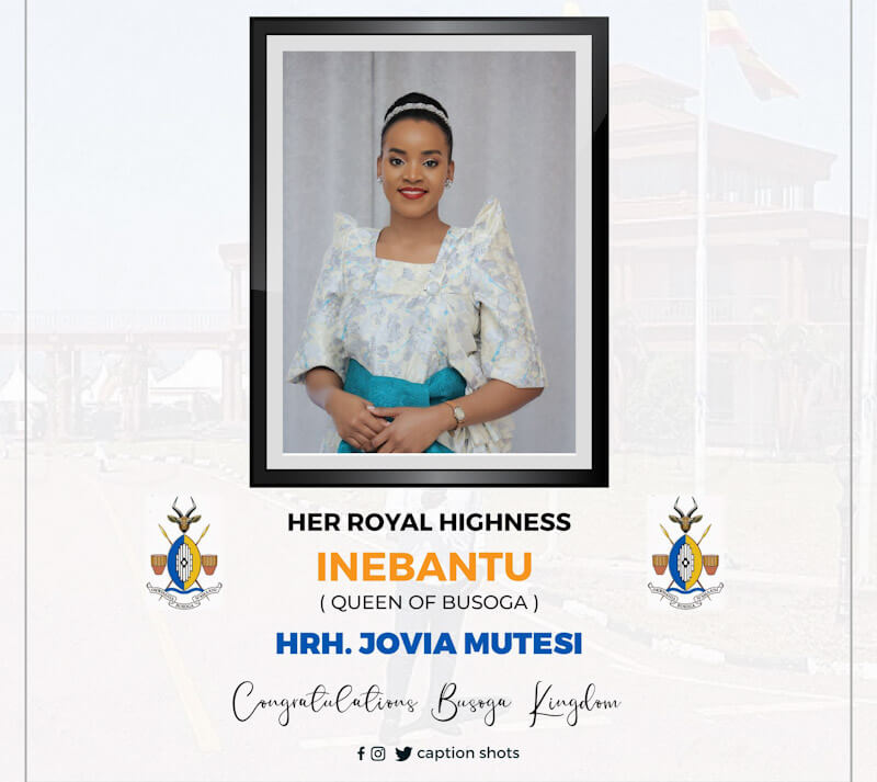 mutesi jovia queen of busoga biography