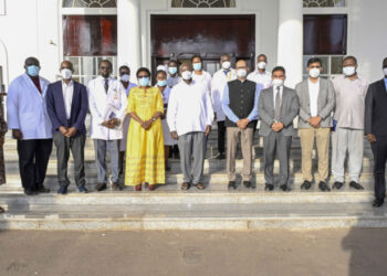 museveni on kidney transplant