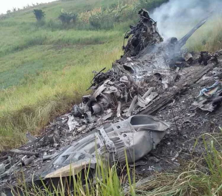 helicopter crashes in Kabarole
