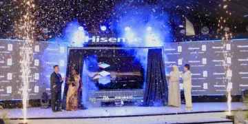 Tech milestone in Kampala as Hisense unveils world’s biggest Mini-LED TV.
